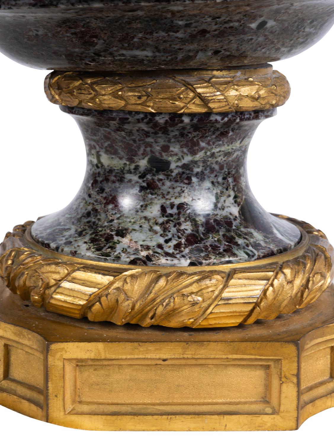 Louis XVI Style Marble Urn / Lamp 12