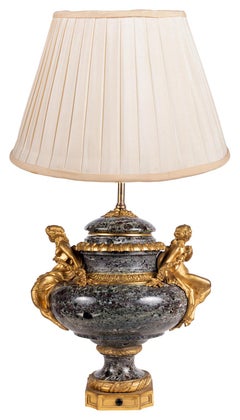 Louis XVI Style Marble Urn / Lamp
