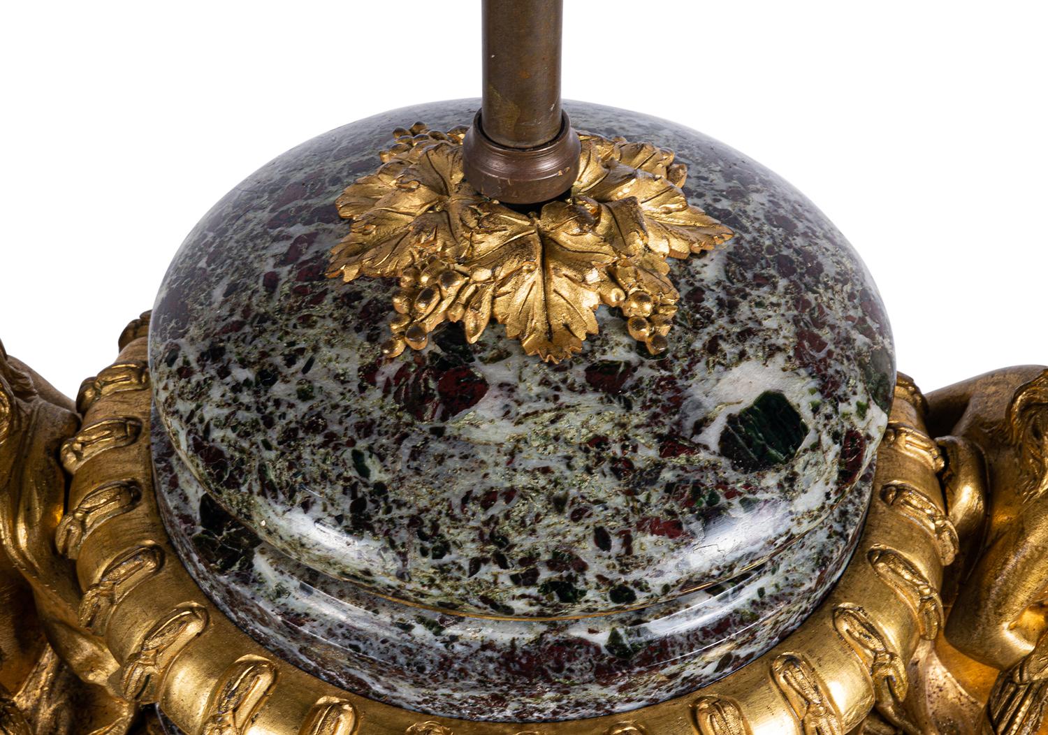 19th Century Louis XVI Style Marble Urn / Lamp