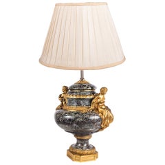 Louis XVI Style Marble Urn / Lamp
