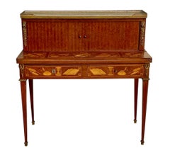 Louis XVI Stil Intarsienschreibtisch/bonheur Du Jour