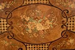 Louis XVI Style Marquetry Side or Work Table, circa 1890