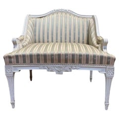 Louis XVI style marquise armchair