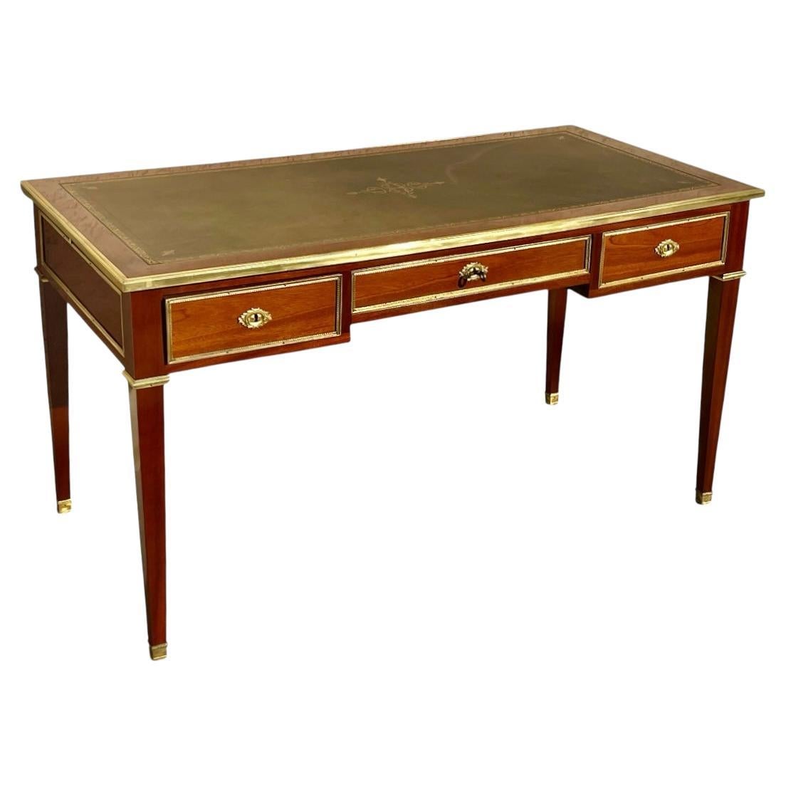 Louis XVI Style Middle Flat Desk
