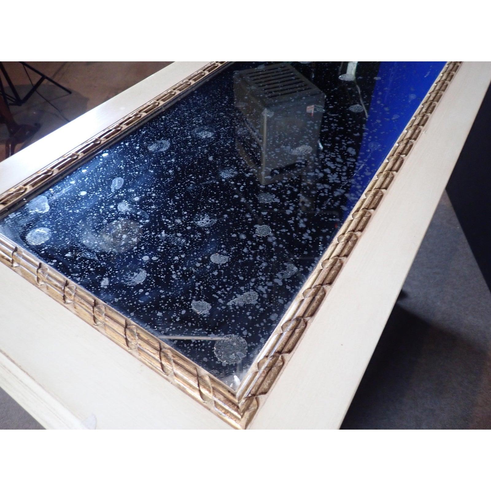 Mirrored Louis XVI Gilt and White Painted Chest of Drawers 4