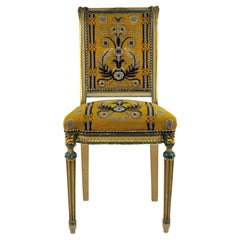 Louis XVI Style Needlepoint Chair
