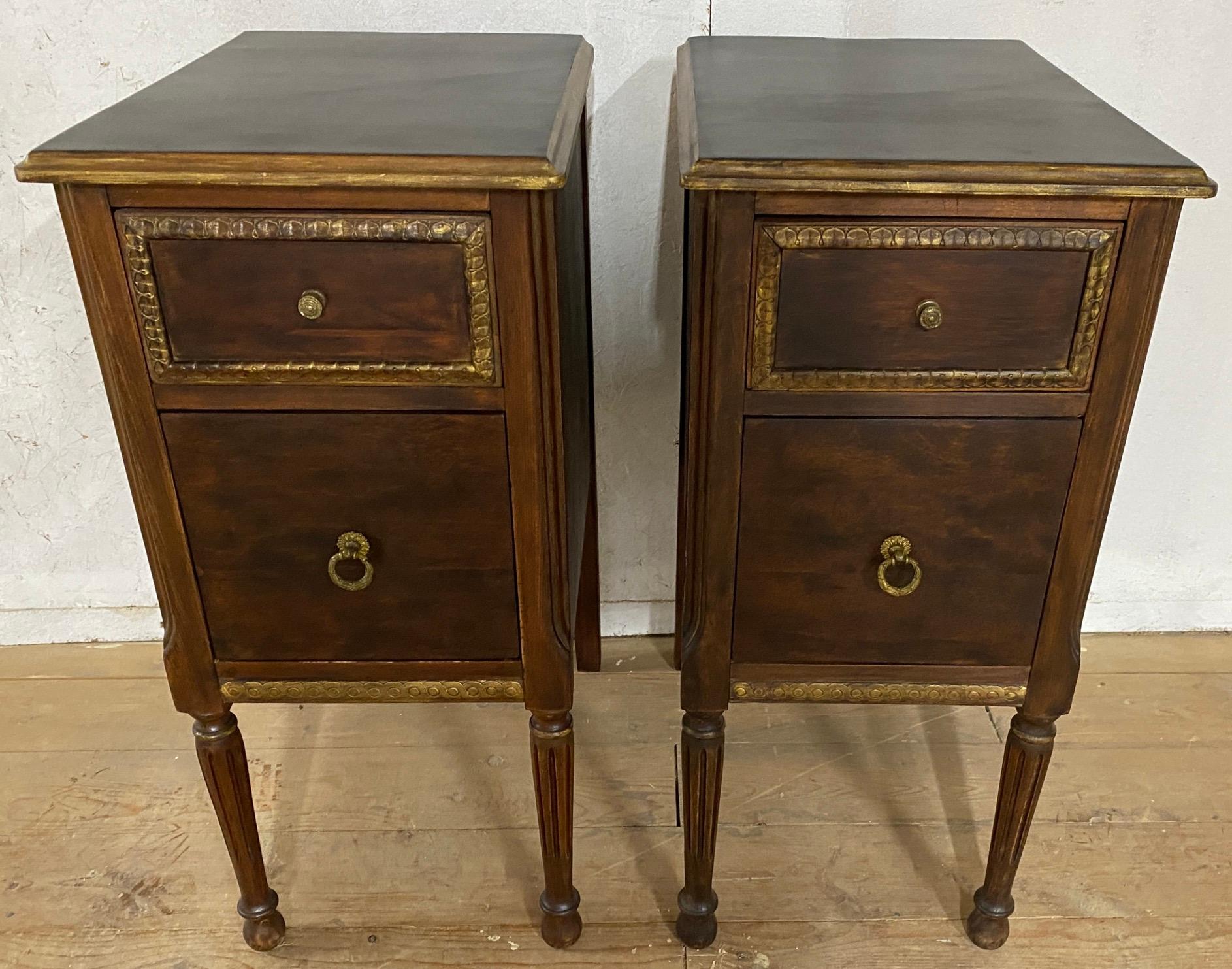 Louis XVI Style Nightstands For Sale 5