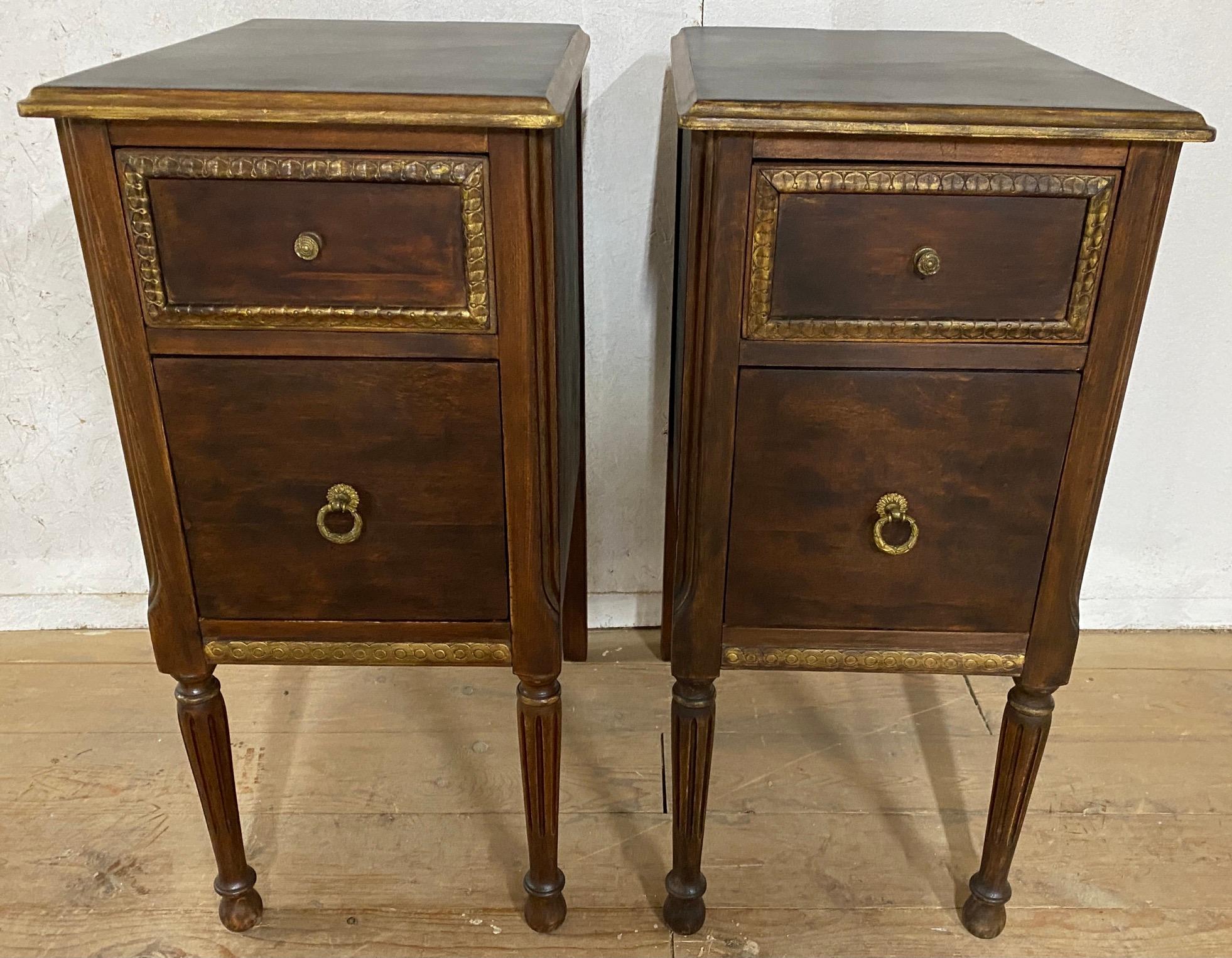 Louis XVI Style Nightstands For Sale 6