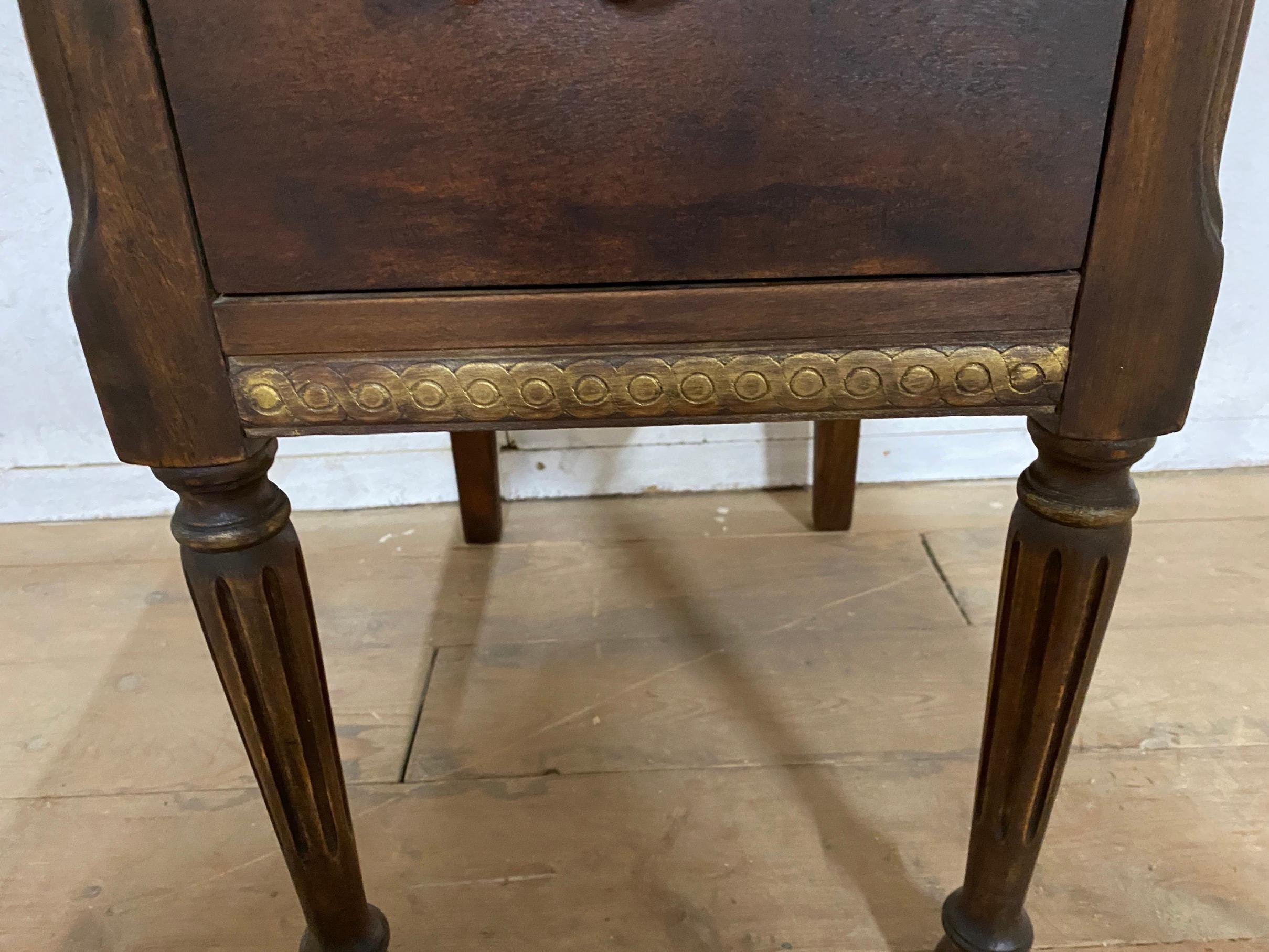 Wood Louis XVI Style Nightstands For Sale