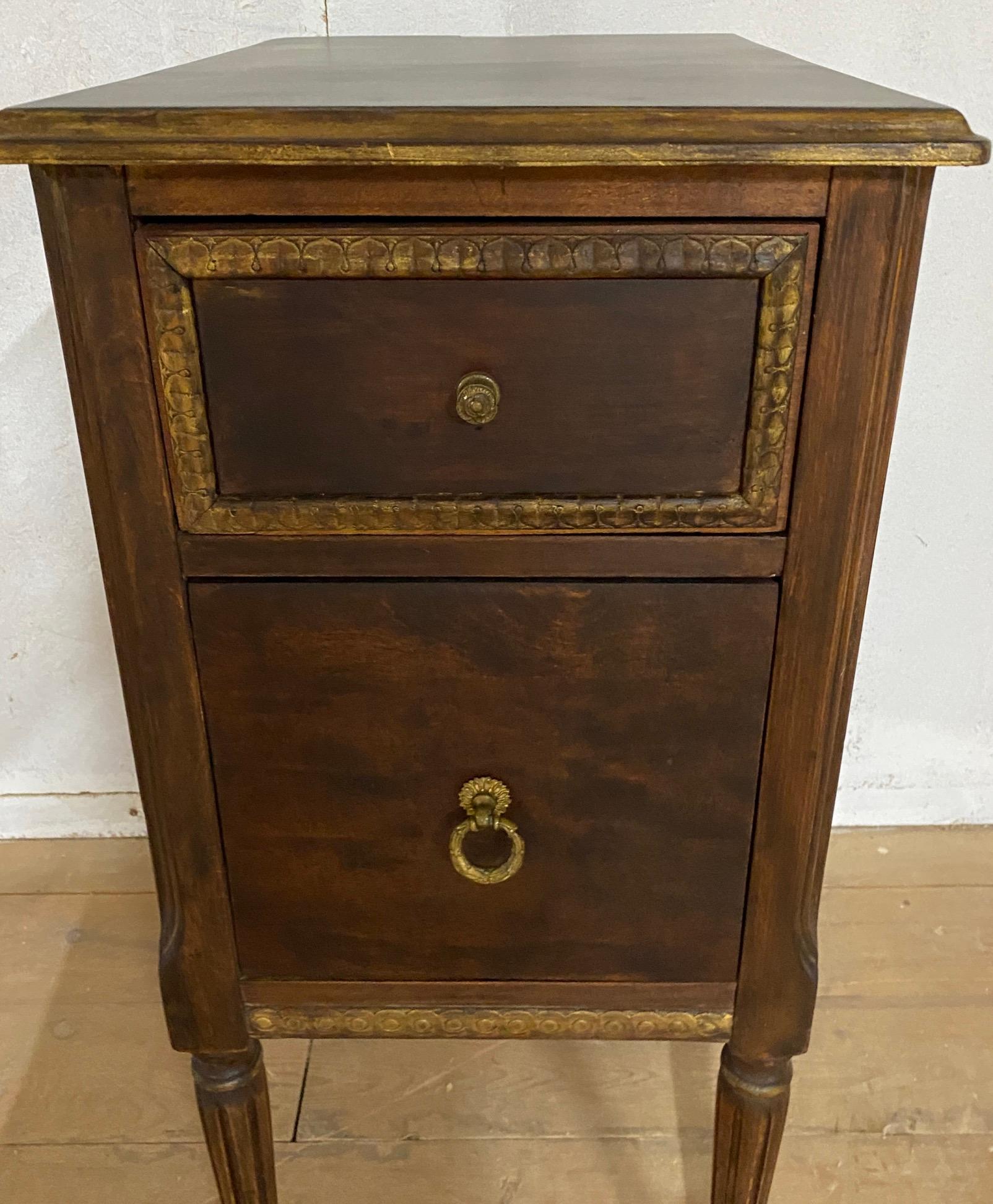 Louis XVI Style Nightstands For Sale 1