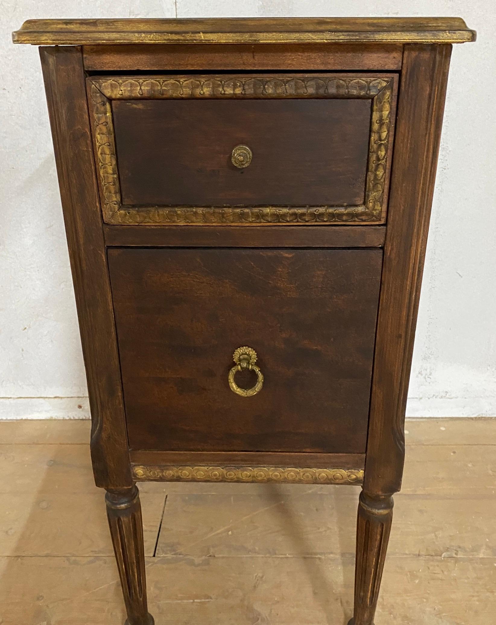 Louis XVI Style Nightstands For Sale 2