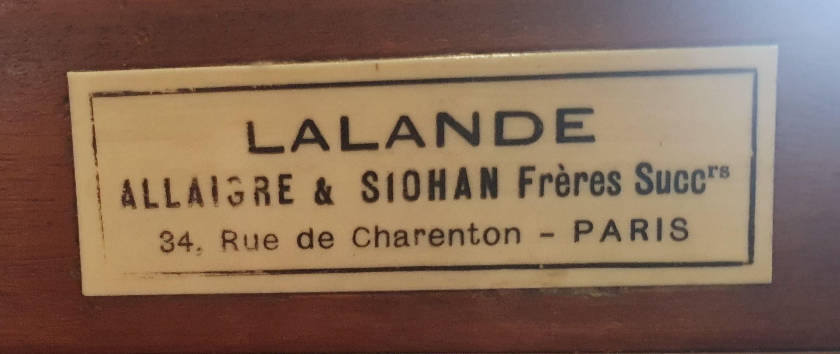 Louis XVI Style Office Furniture Stamped Lalande in Paris 2