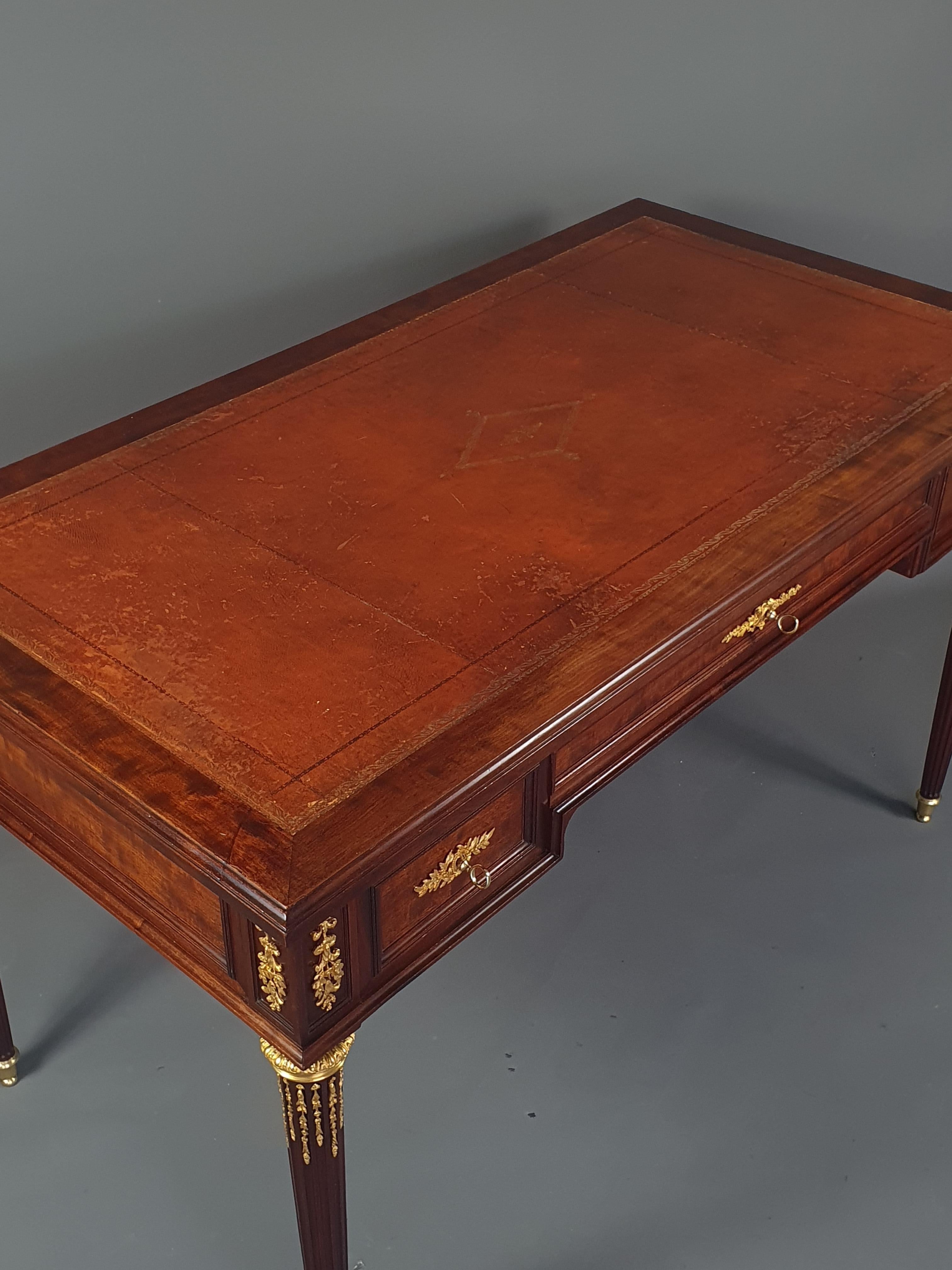 Louis XVI Style Office Furniture Stamped Lalande in Paris 5