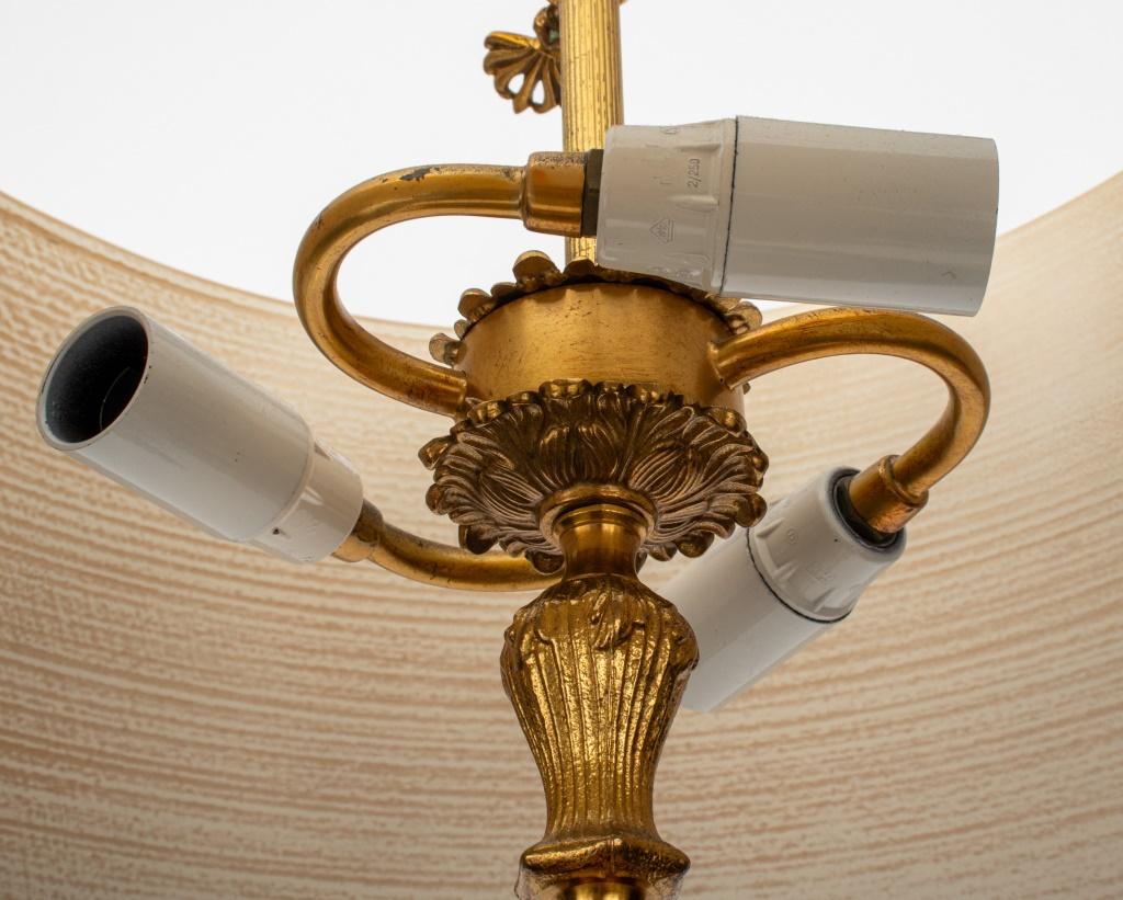 Louis XVI Style Ormolu and Marble Torchere For Sale 1
