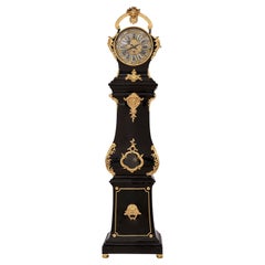 Louis XVI Style Ormolu Mounted Long Case Clock by H&F À PARIS