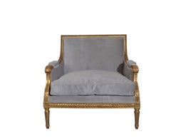 Louis XVI Style Oversize Accent Chair