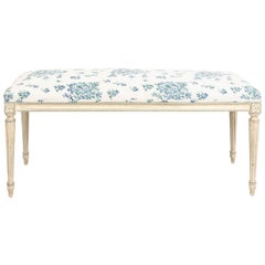 Louis XVI Style Painted Bench