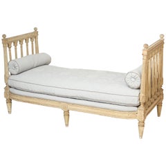 Antique Louis XVI Style Painted Daybed