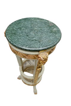 Louis XVI Style Painted Planter Table