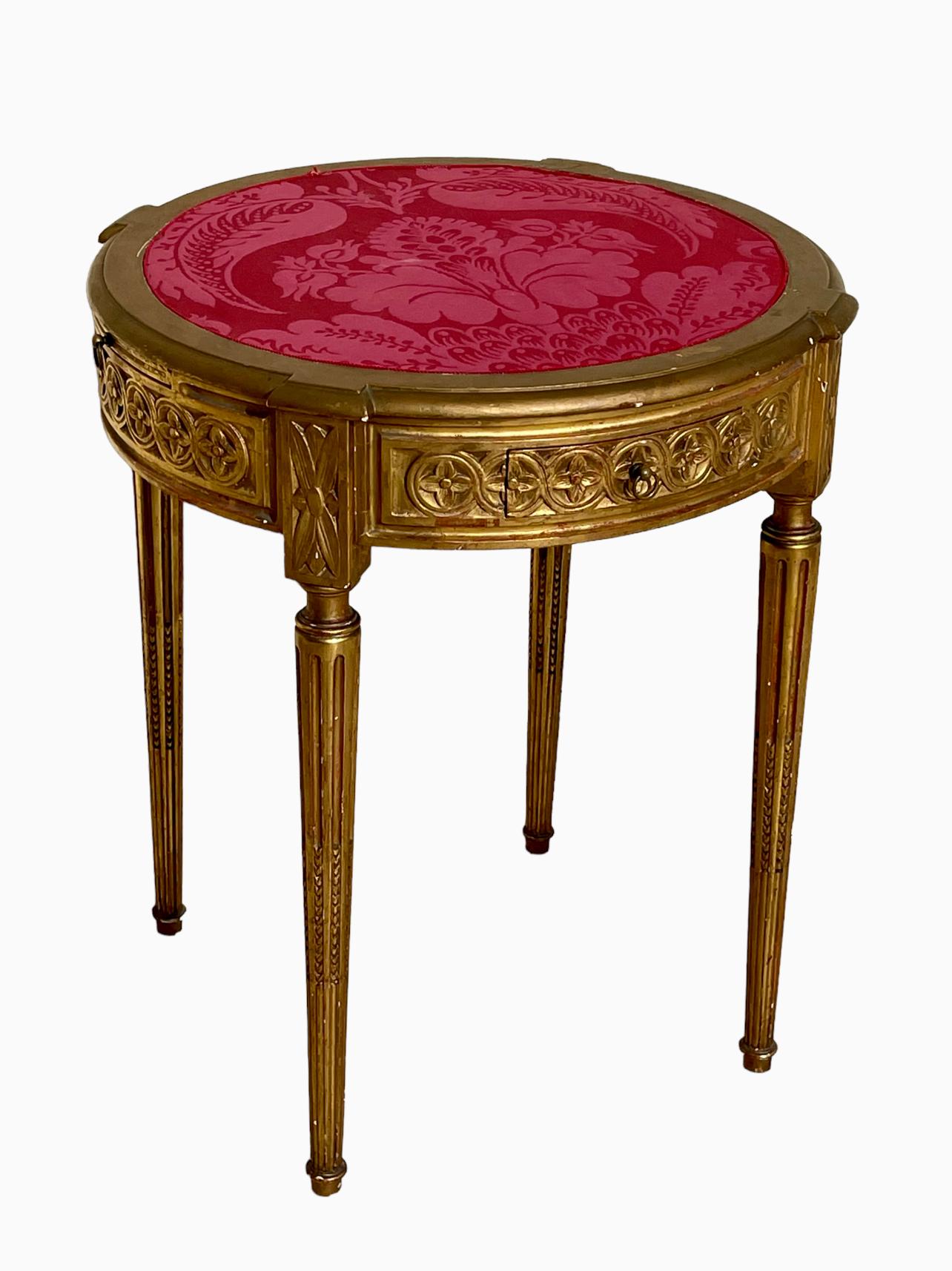 Louis XVI Style Pedestal Table For Sale 5