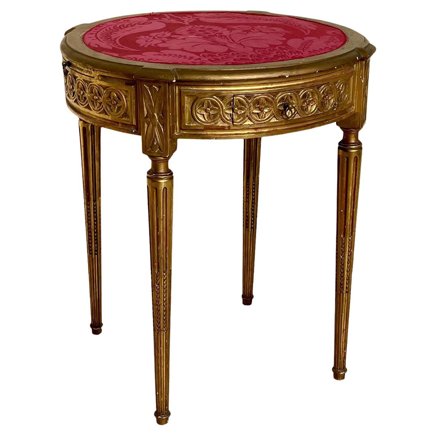 Louis XVI Style Pedestal Table For Sale