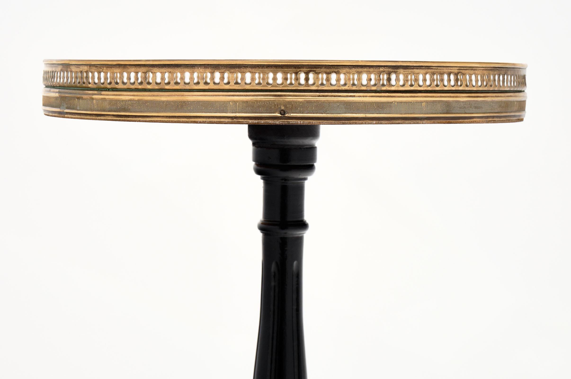 Mahogany Louis XVI Style Petite Side Table