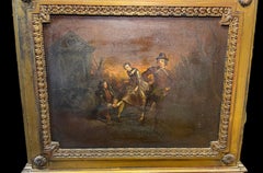 Louis XVI Style Rectangular Vitrine / Curio Cabinet