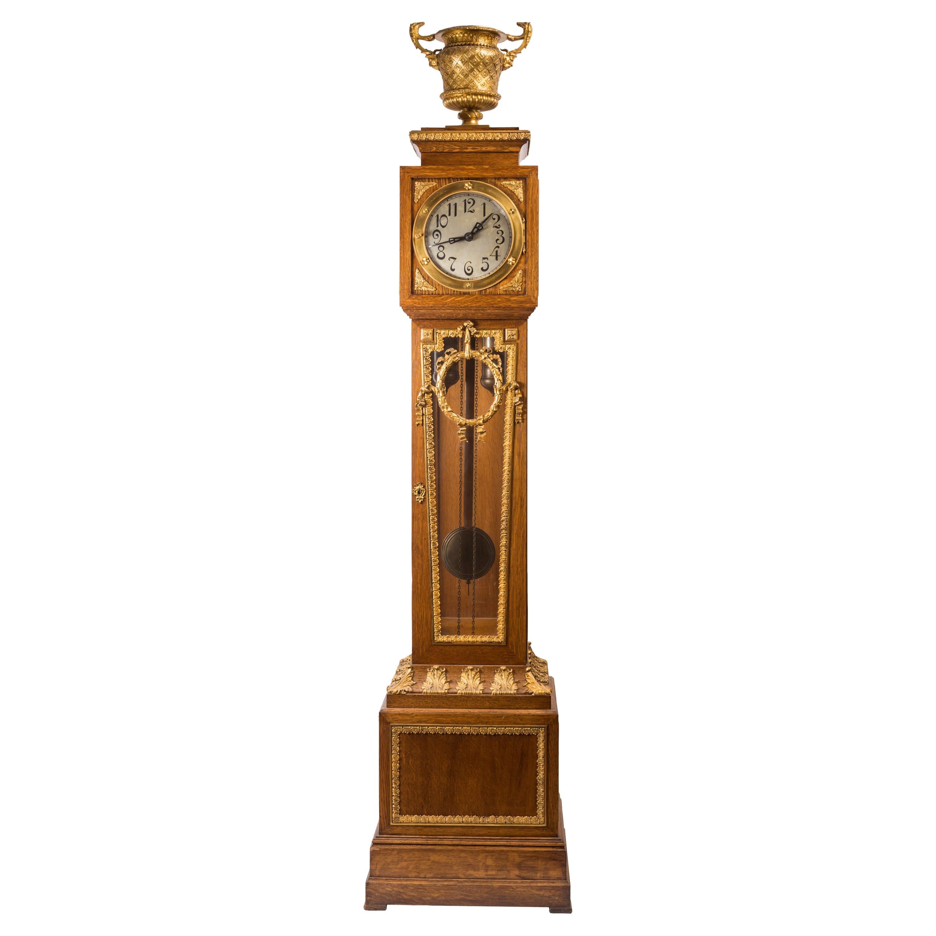 Louis XVI Style "Régulateur de Parquet" Standing Clock, After Lieutaud