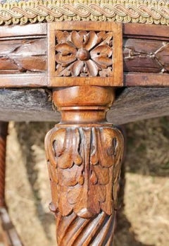 Louis XVI Style RMS Olympic Walnut Dining Chair