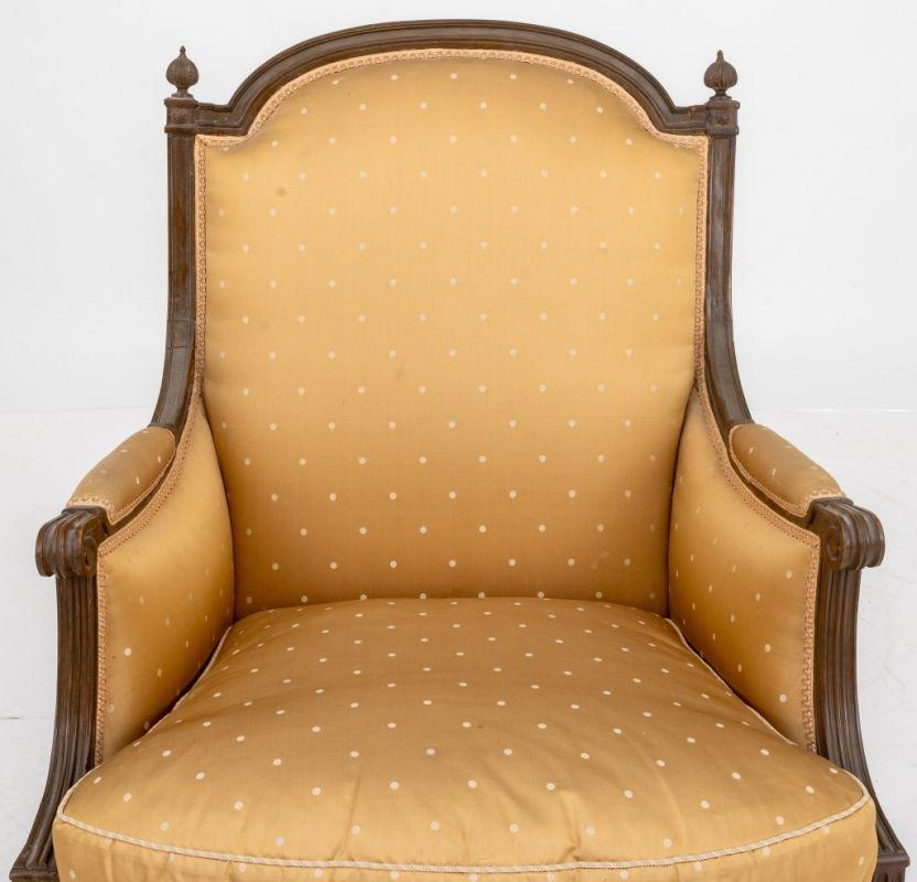 Style Upholstering Satin de style Louis XVI en vente 1