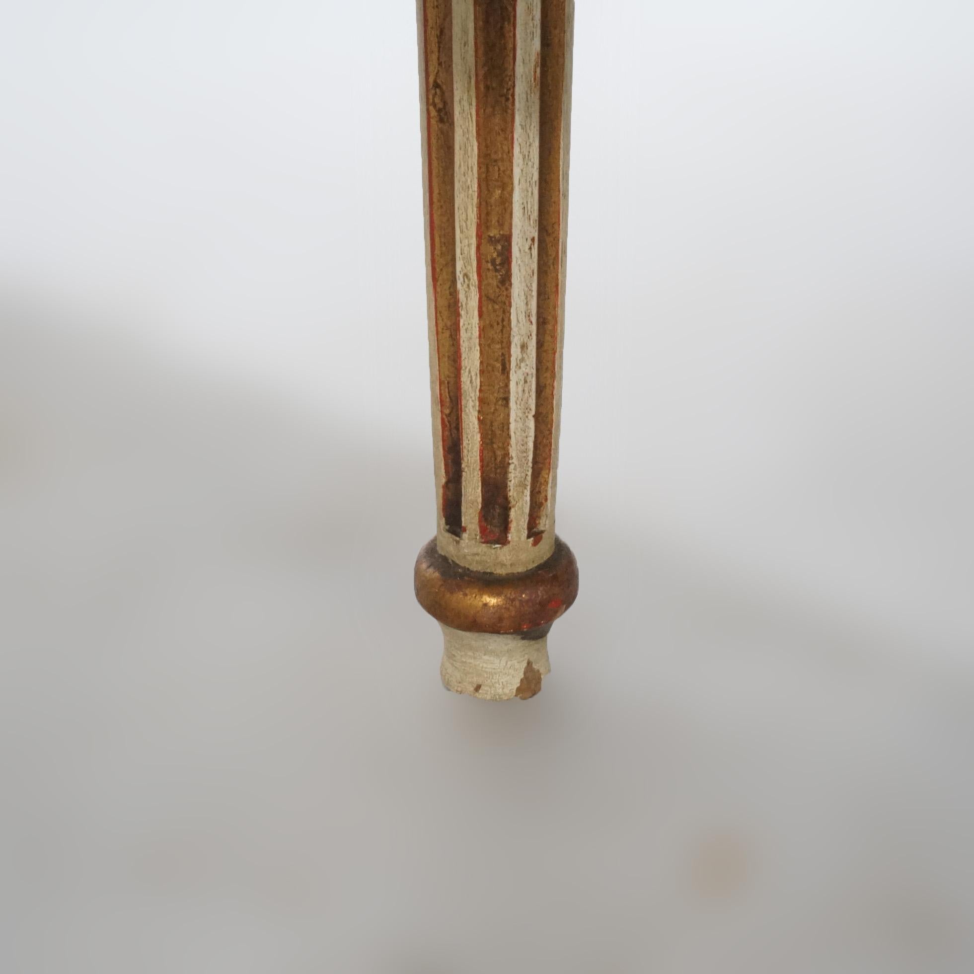 Konsolen- oder Sofatisch aus Seidenholz und polychromem Seidenholz im Louis-XVI.-Stil, 20. Jahrhundert im Angebot 9