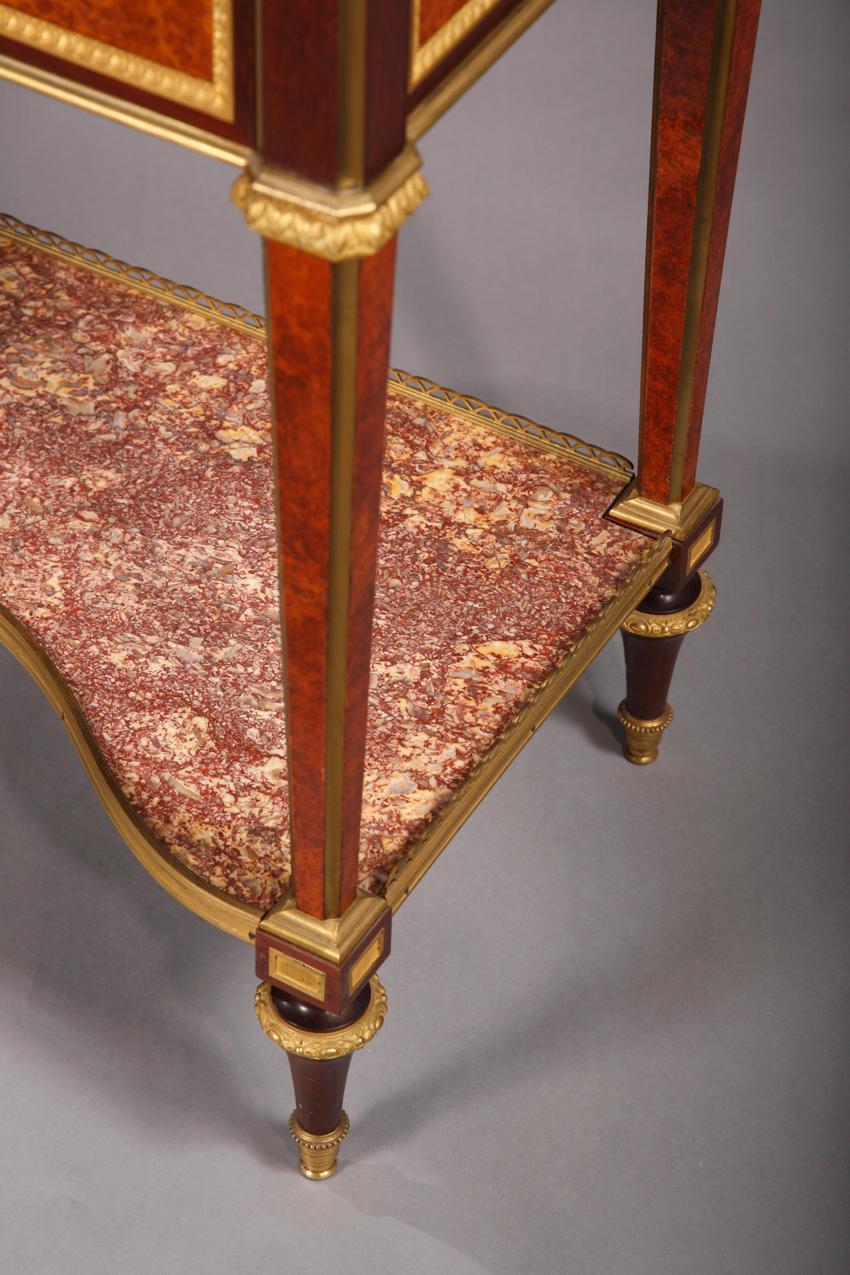 Louis XVI Style Secretary by H. Dasson, France, Circa 1880 For Sale 3