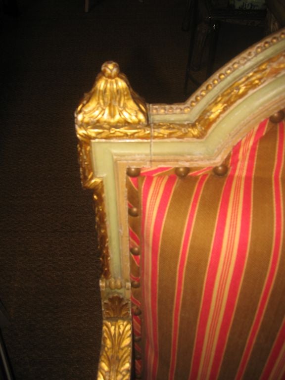 French Louis XVI Style Settee For Sale