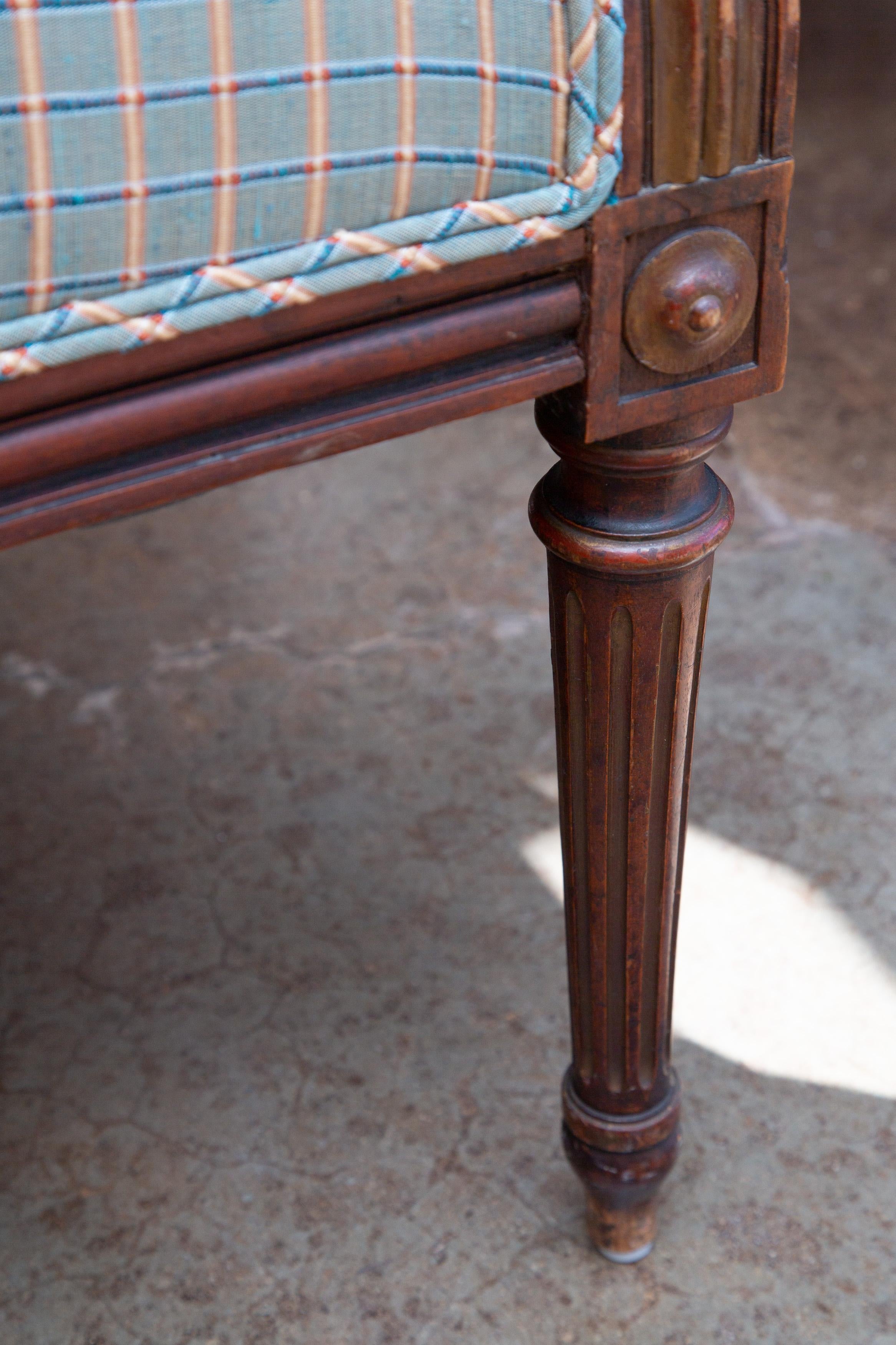 Upholstery Louis XVI Style Settee