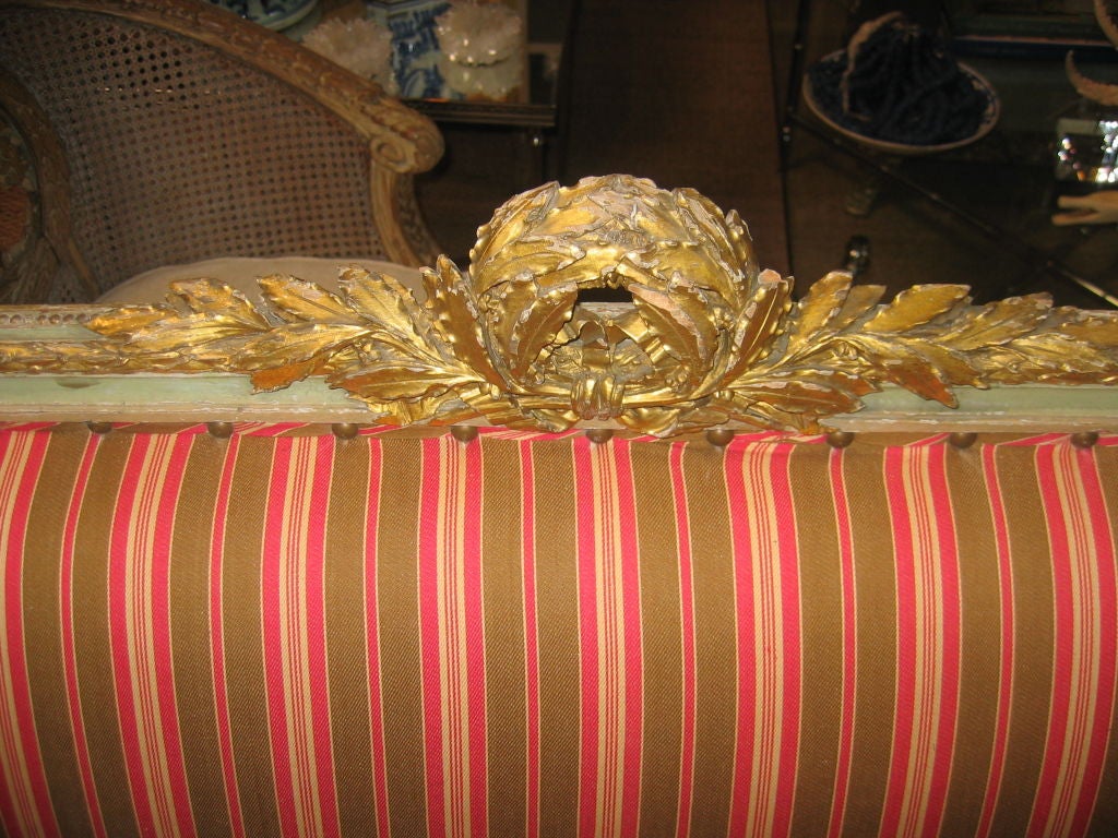 Louis XVI Style Settee For Sale 2