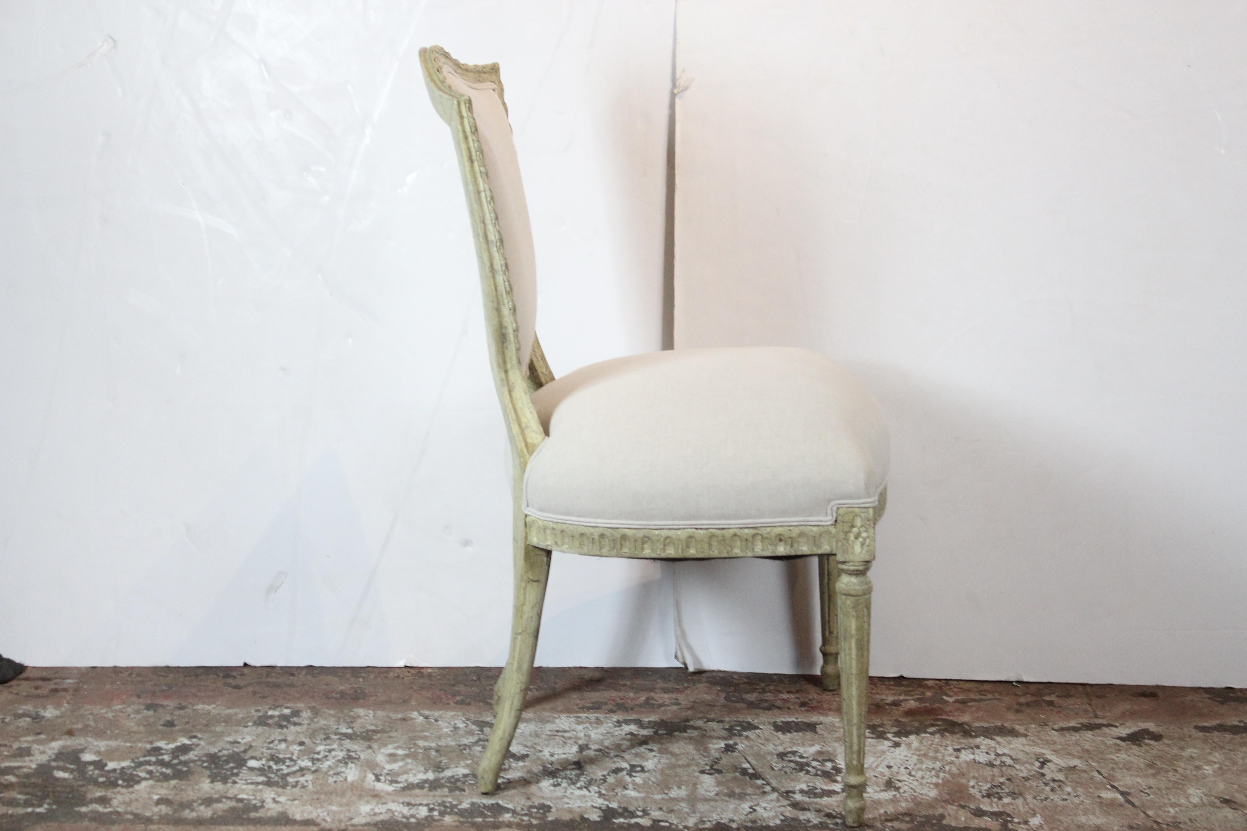 Louis XVI Style Side Chairs In Excellent Condition In Pomona, CA