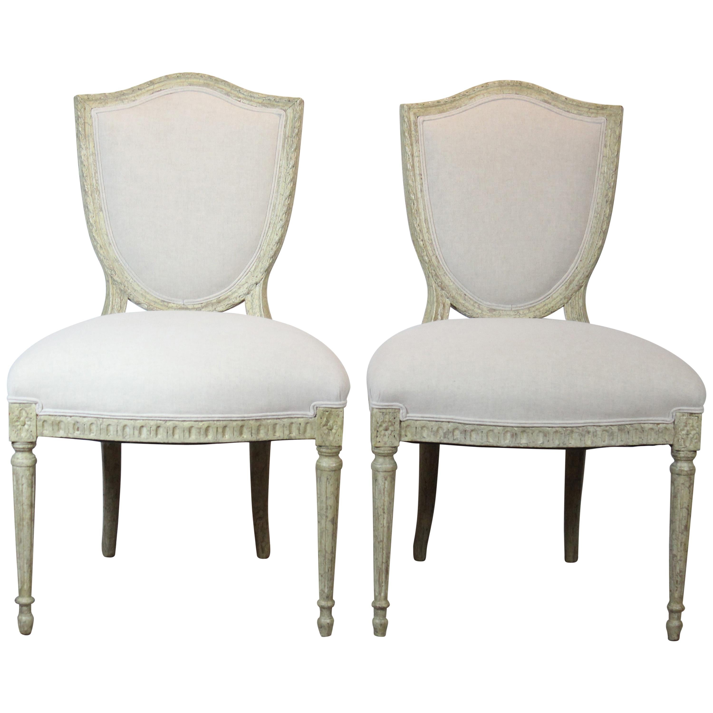 Louis XVI Style Side Chairs