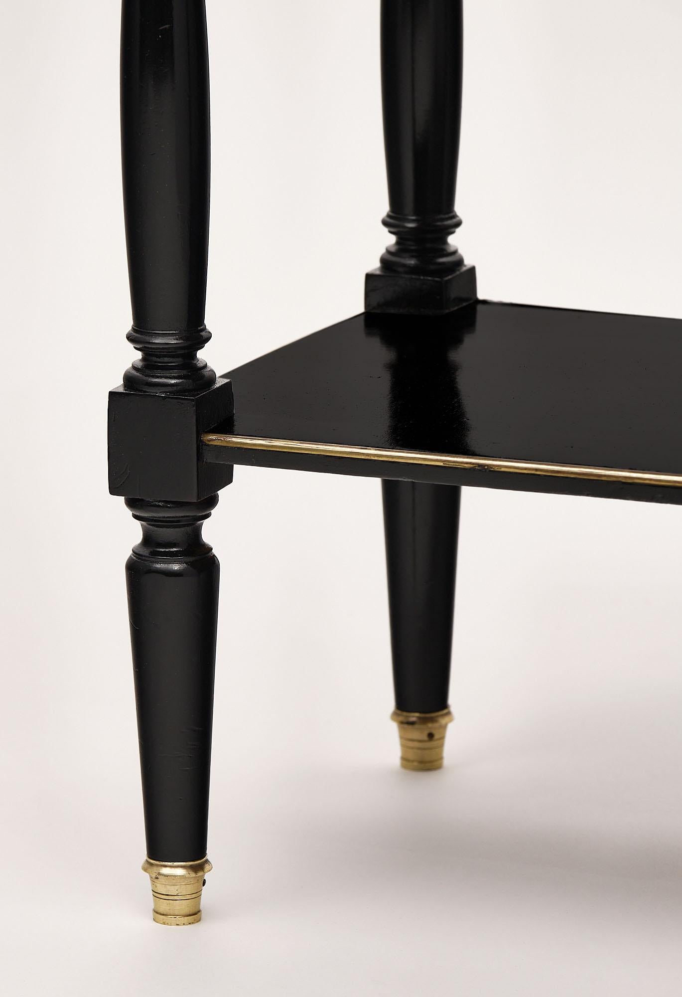 Brass Louis XVI Style Side Table