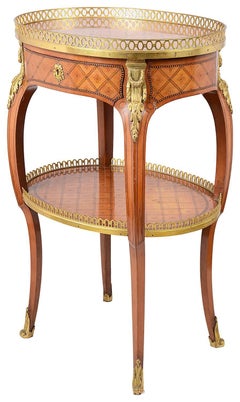 Louis XVI Style Side Table in the Manner of Donald Ross