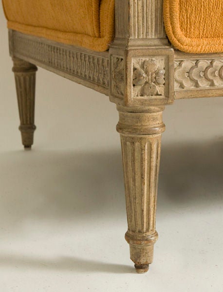 Sofa im Louis-XVI-Stil:: zugeschrieben Jansen (Französisch) im Angebot