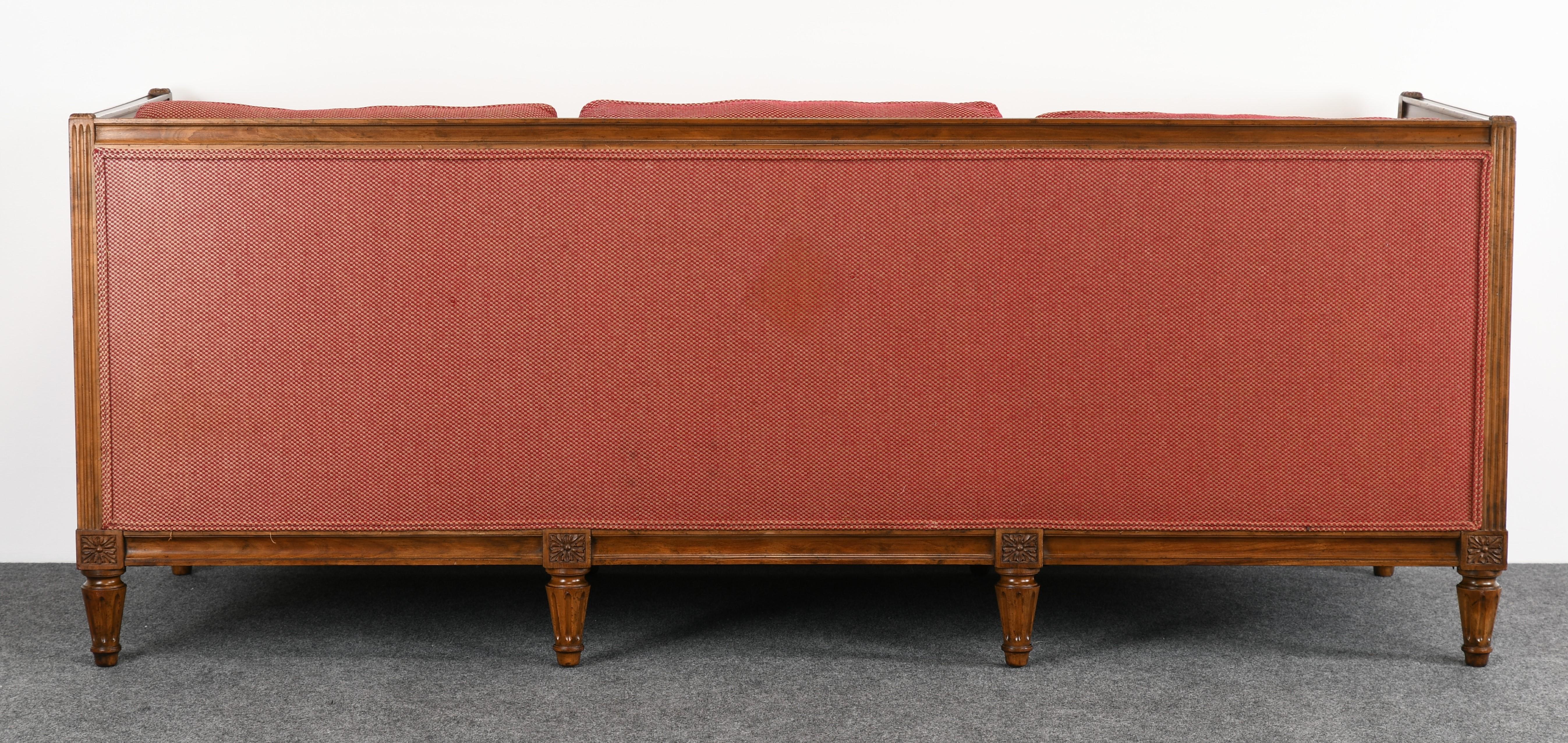 American Louis XVI Style Sofa for Baker, 1960