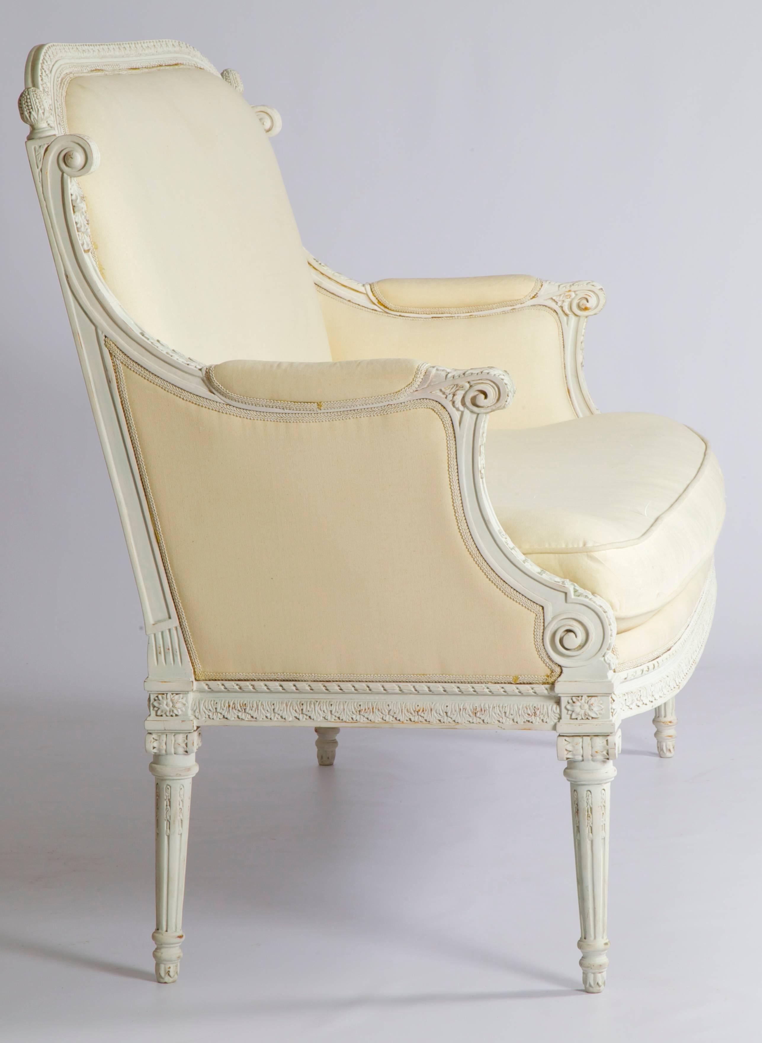 English Louis XVI Style Sofa For Sale