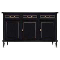 Louis XVI Style Three Door Buffet