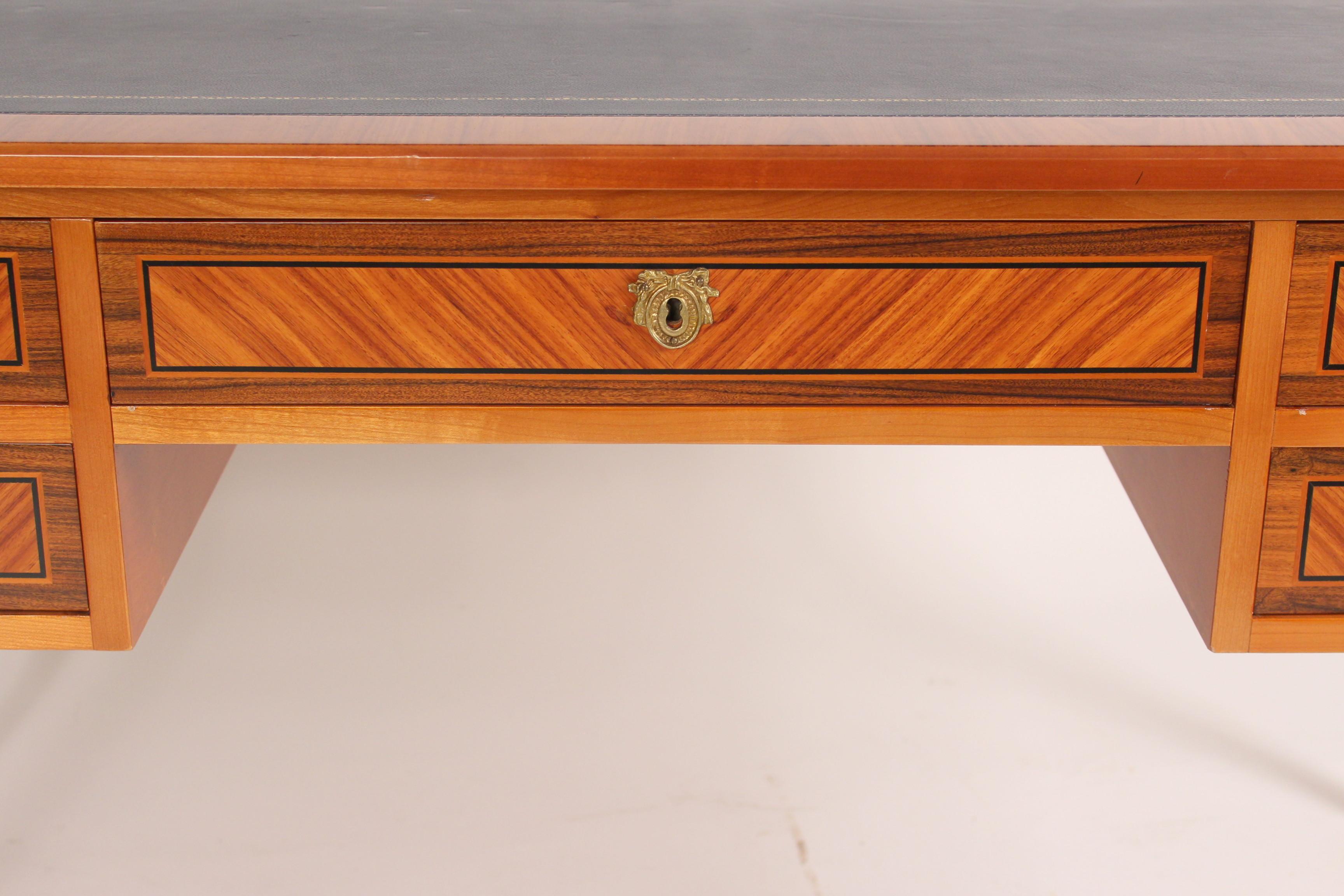 Louis XVI Style Tulip Wood Desk 6