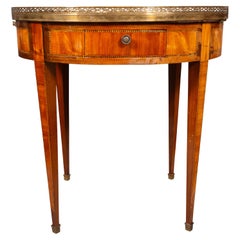 Louis XVI Style Tulipwood Bouillotte Table