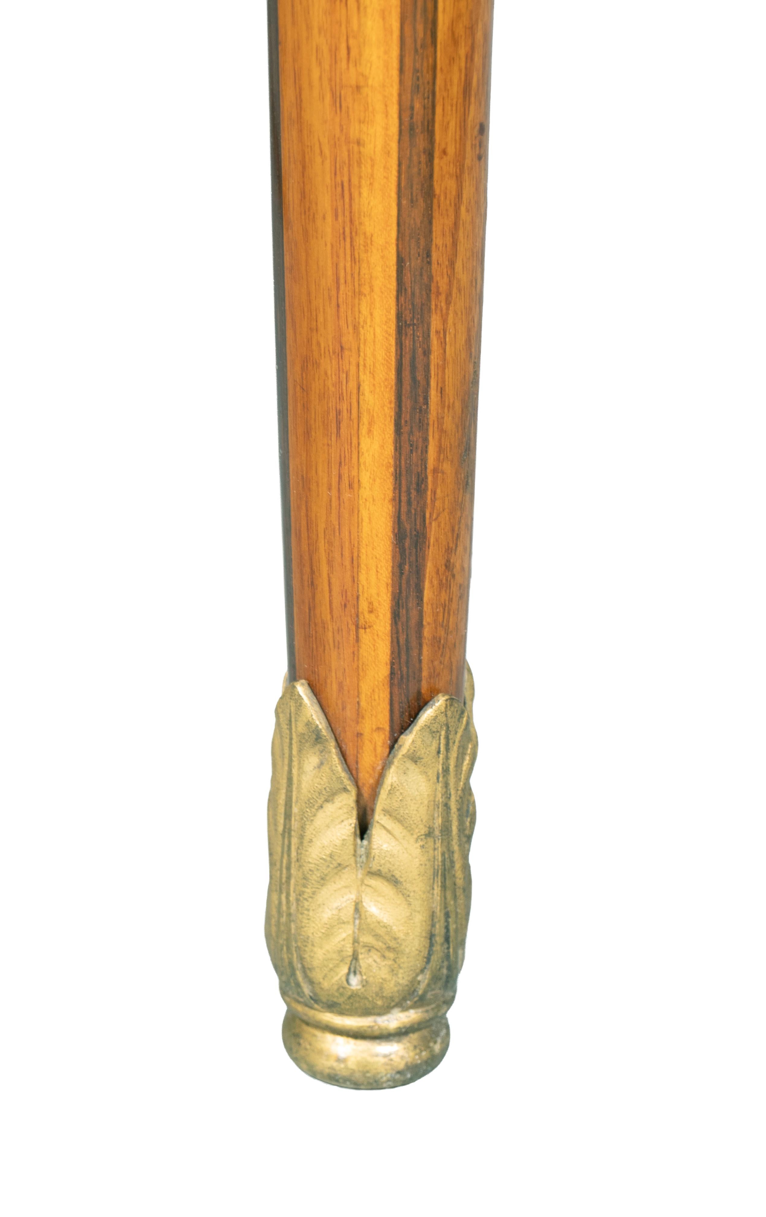 Louis XVI Style Tulipwood Console Desserte For Sale 7