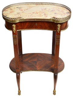 Louis XVI style Two tier side table 19th Century