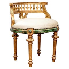 Louis XVI Style Vanity Chair