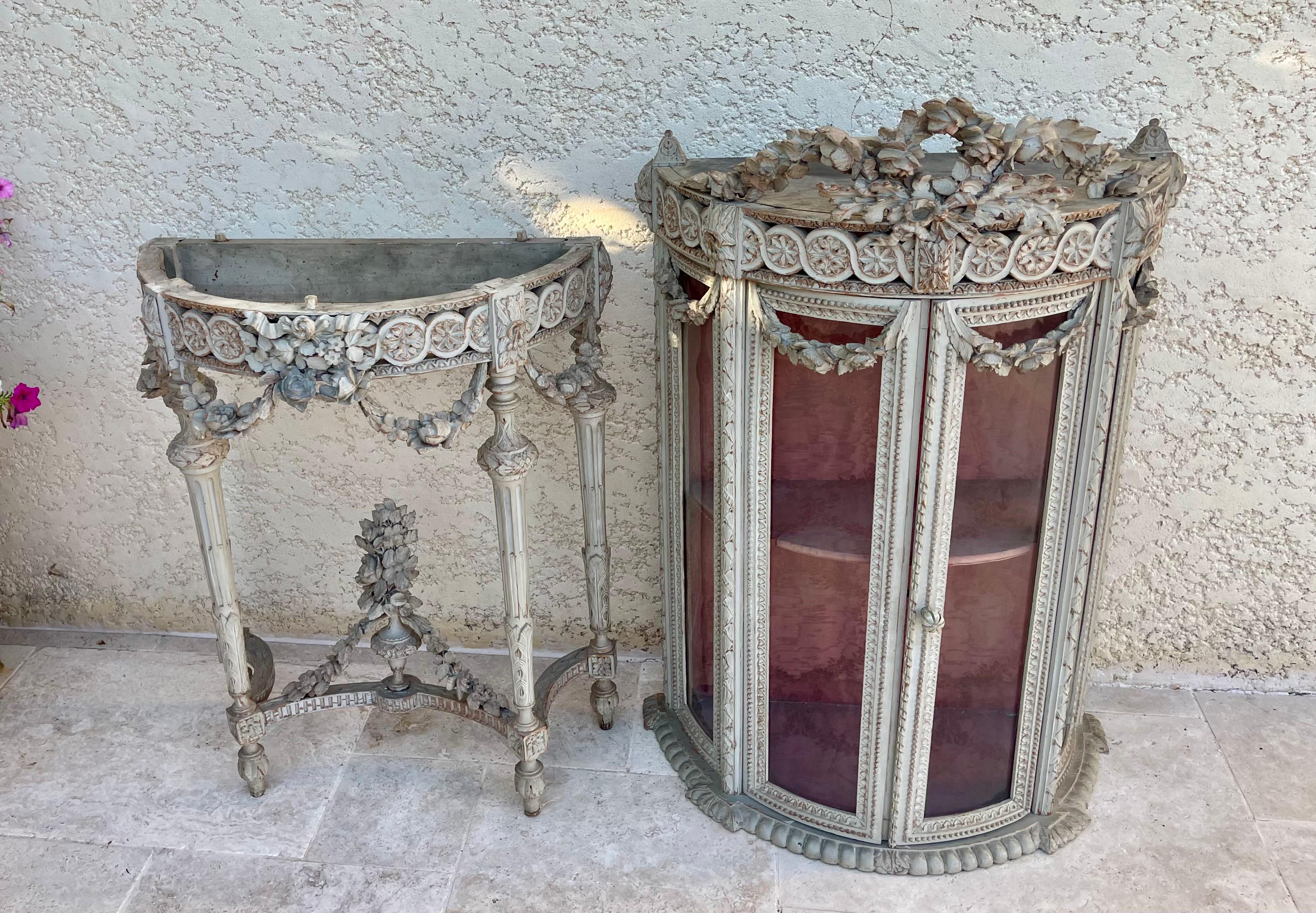 Vitrina in stile Luigi XVI, XIX secolo in vendita 14