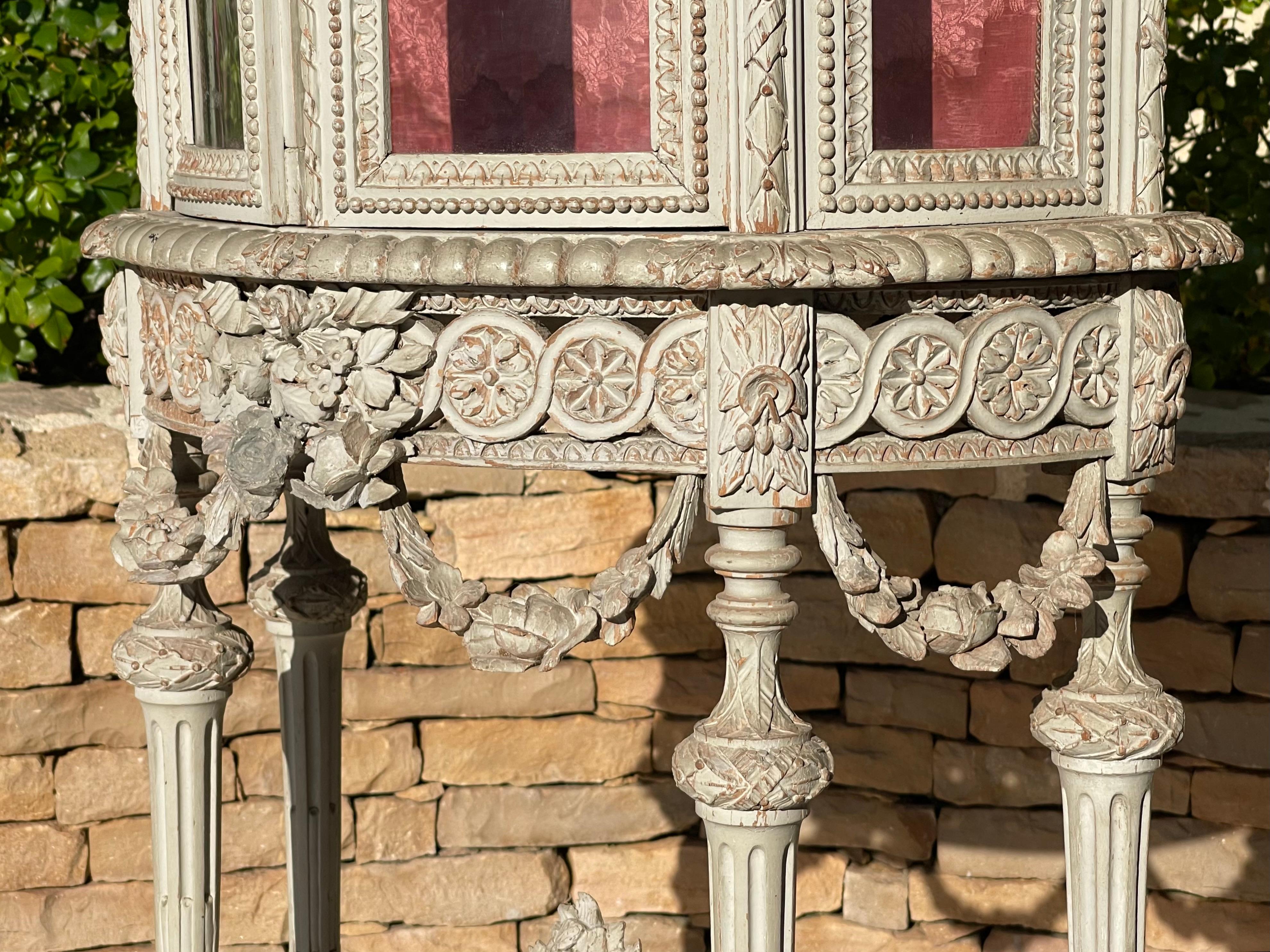 Vitrina in stile Luigi XVI, XIX secolo in vendita 2